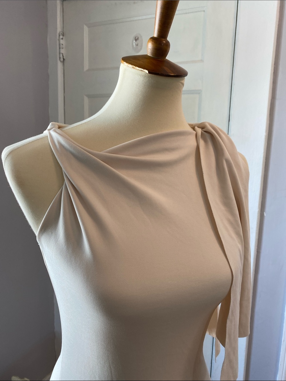 NWT Commense Beloved Knotted Sleeveless Long Dress, XS - Picture 13 of 16